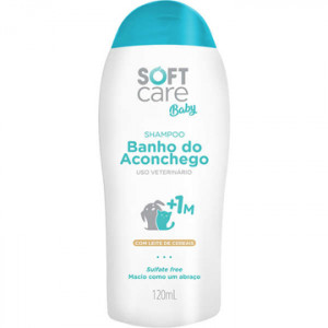 Shampoo Baby Banho do Aconchego para Cães e Gatos +1M Soft Care  